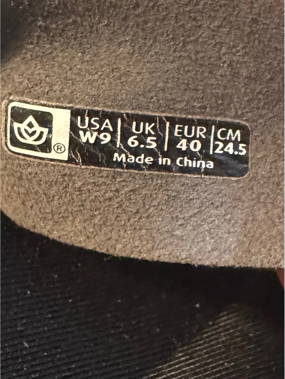 Spenco Women's Yumi Plus Orthotic Flip Flops Sandal Size 9 Black / Grey